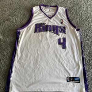 Vintage Reebok NBA Sacramento Kings Chris Webber Reebok Basketball Jersey 56